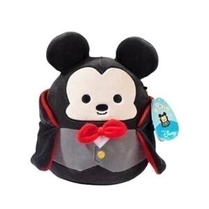 NWT. SQUISHMALLOWS 8” Vampire Mickey Mouse
